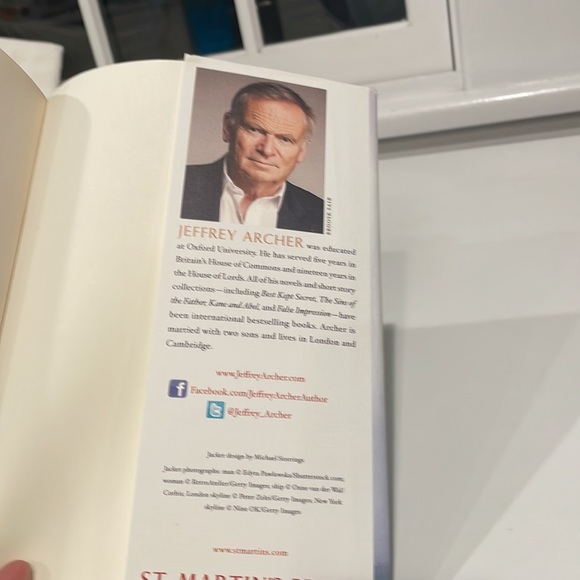 Jeffrey Archer: Be Careful What You Wish For. Hardcover. GUC - Picture 4 of 5